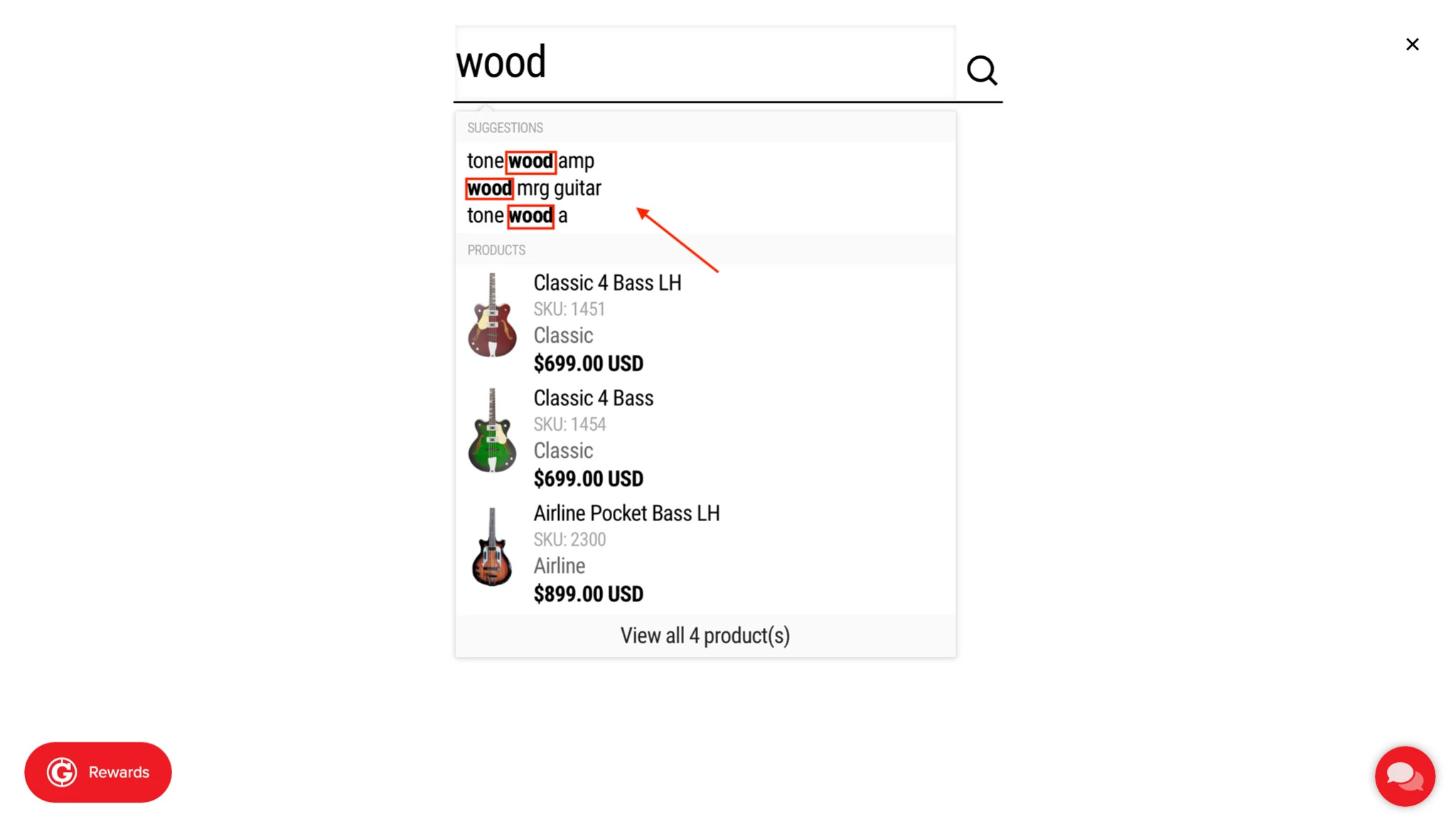 site search for wood
